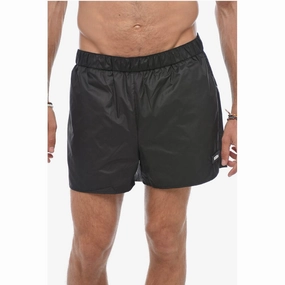 032c Solid Color Swim Shorts with 3 Men's Pockets