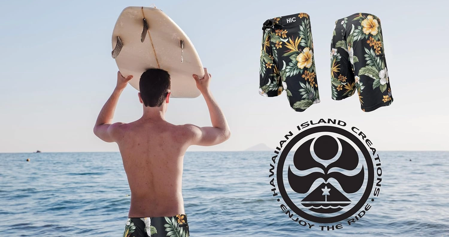 19" KUKUI 8 Way Stretch Boardshorts