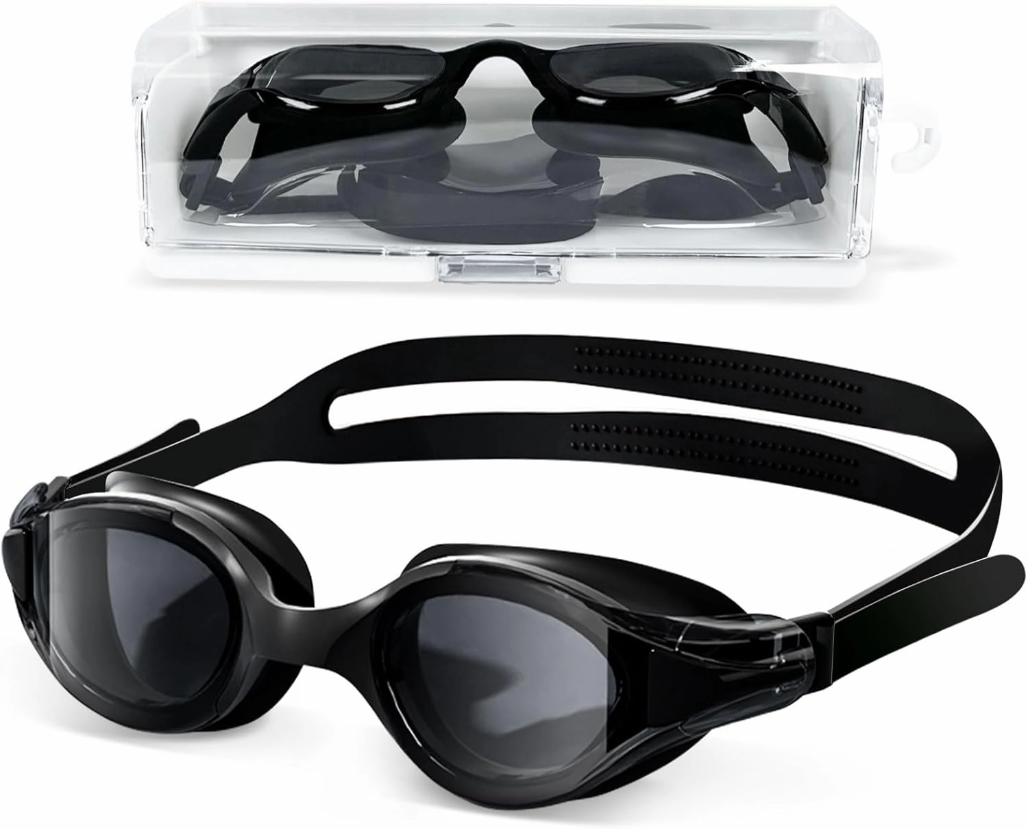 1 Pack Swim Goggles Leakproof Anti Fog & UV Swimming Goggles for Adult Men Women Youth