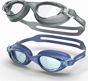 2 Pack Unisex-Adult & Youth Swim Goggles, W7