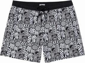 5 Inch Inseam Swimming Shorts Mens Gradient Swim Trunks with Mesh Liner Bathing Suit for Men Vacation