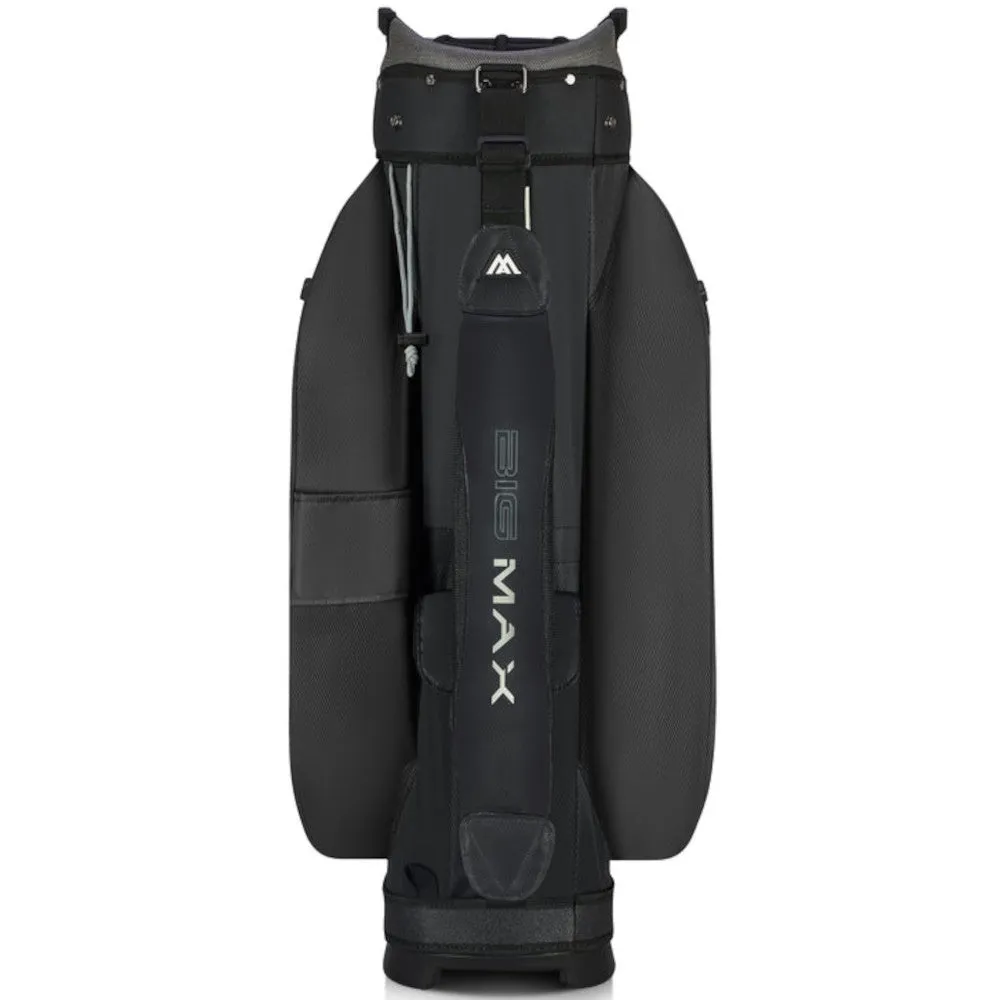 Big Max Dri Lite Sport 3 Cart Bag - Black, Golf ball retriever, Golf ball finder glasses, Golf club cleaning brush