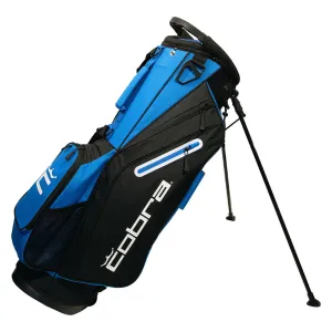 A Smarter Choice Cobra Signature Stand Bag - Bright White/Puma Black/Electric Blue Power Up Your Day, Shot tracking golf sensor, Best waterproof golf shoes for walking