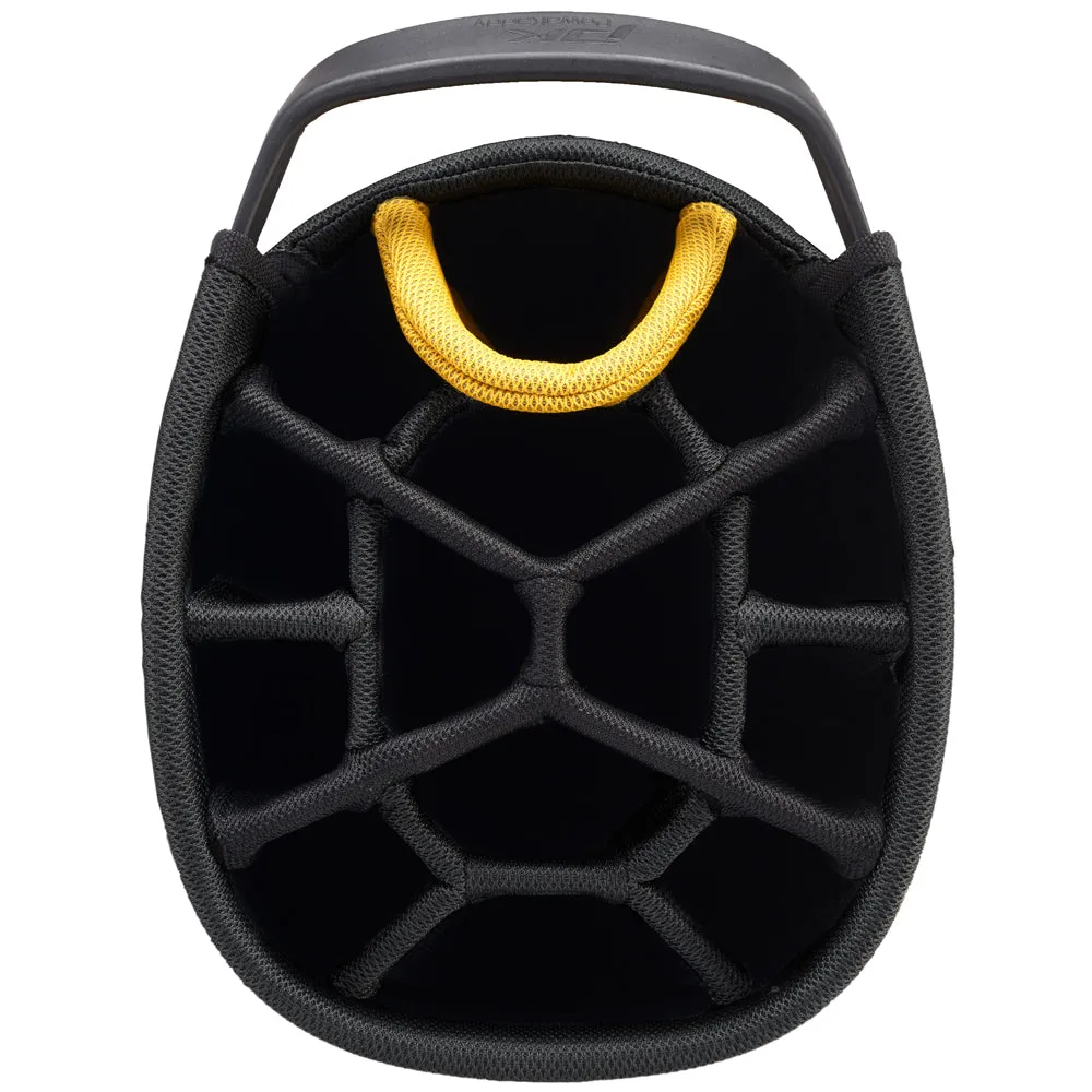 PowaKaddy LITE Cart Bag -  Black/Yellow, Golf simulator for home
