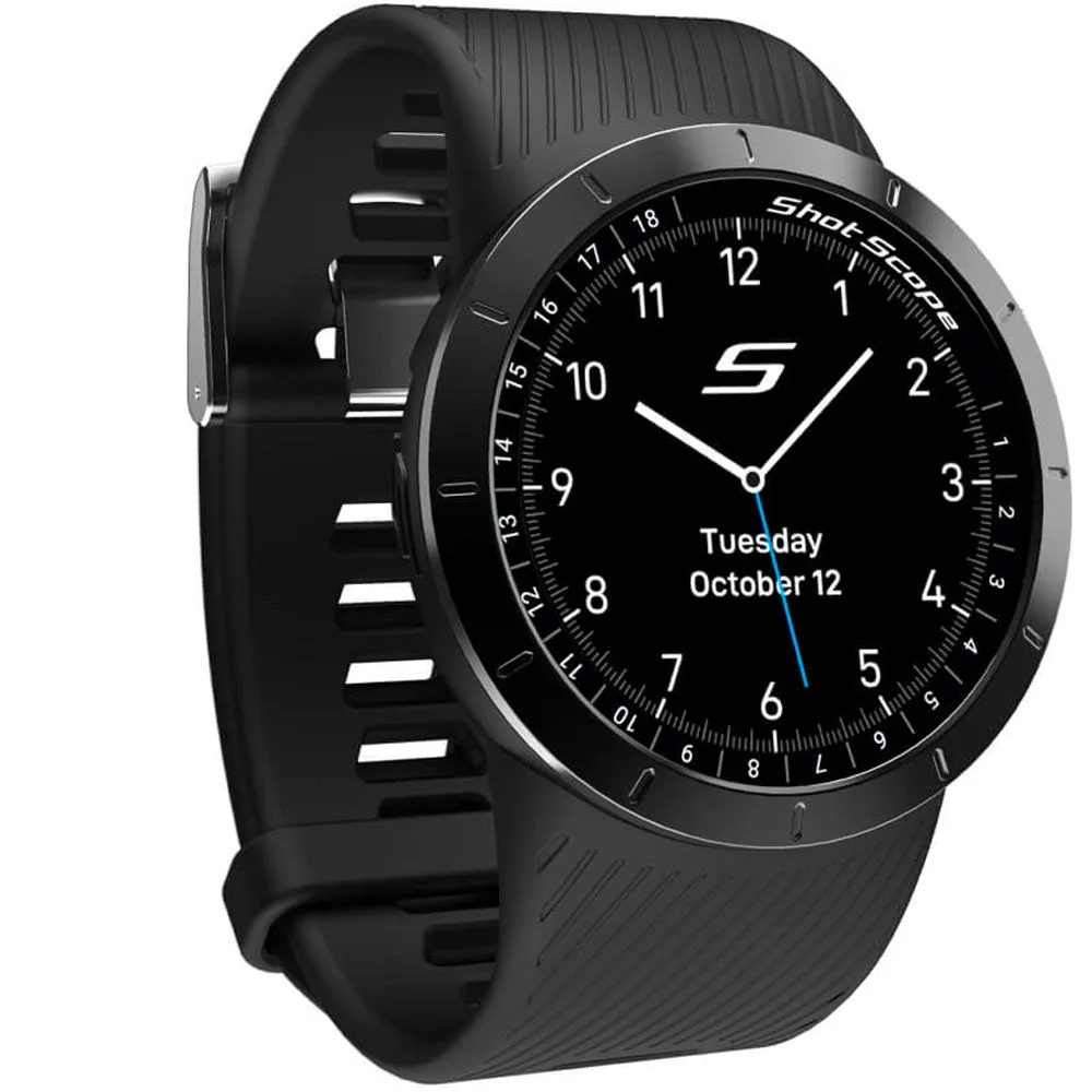 Shot Scope X5 GPS Shot Tracking Watch - Prestige Black, Lightweight golf bag, Recycled golf accessories, MOI golf club technology
