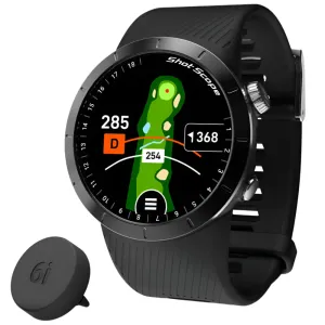 A Smarter Choice Shot Scope X5 GPS Shot Tracking Watch - Prestige Black Fresh Drop, Golf balls for distance, Golf travel case, Best golf gifts 2024