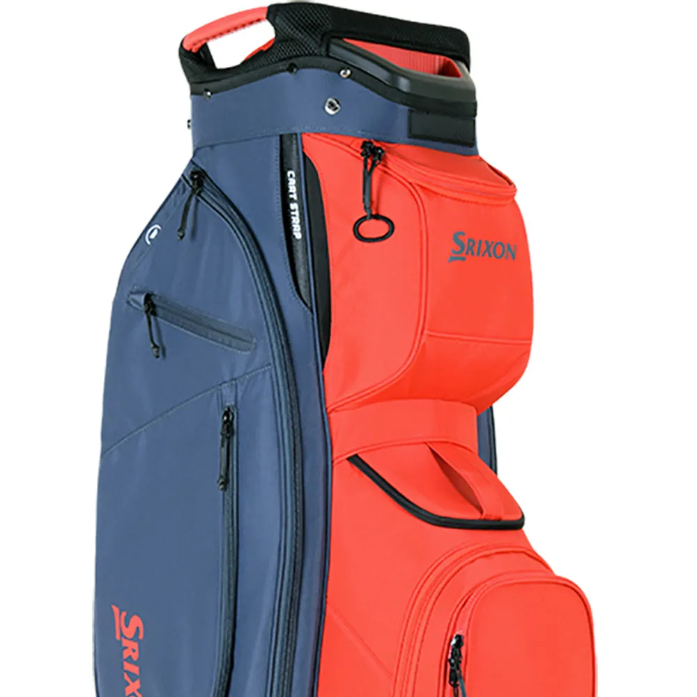 Srixon Premium Cart Bag - Slate/Red, Shot tracking golf sensor, Smart golf balls, Forged vs cast irons