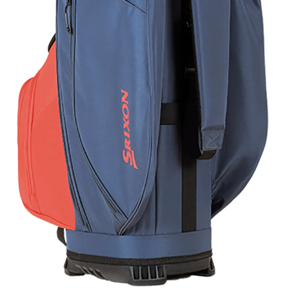 Srixon Premium Cart Bag - Slate/Red, Golf organizer for car
