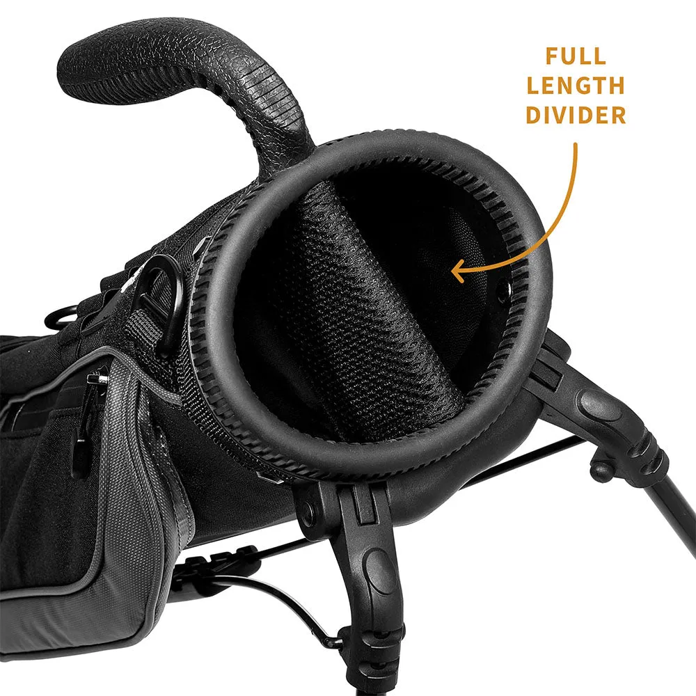 Sunday Golf Loma Pencil Stand Bag - Matte Black, Low compression golf balls