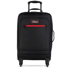 A Smarter Choice Titleist Players Travel Collection 20 Inch Spinner Suitcase - Black Trending Choice, Golf ball markers