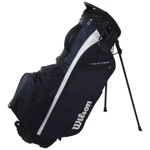 A Smarter Choice Wilson Feather Stand Bag - Navy/White Editor's Choice, Soft feel golf balls, TaylorMade Stealth driver, Golf divot tool