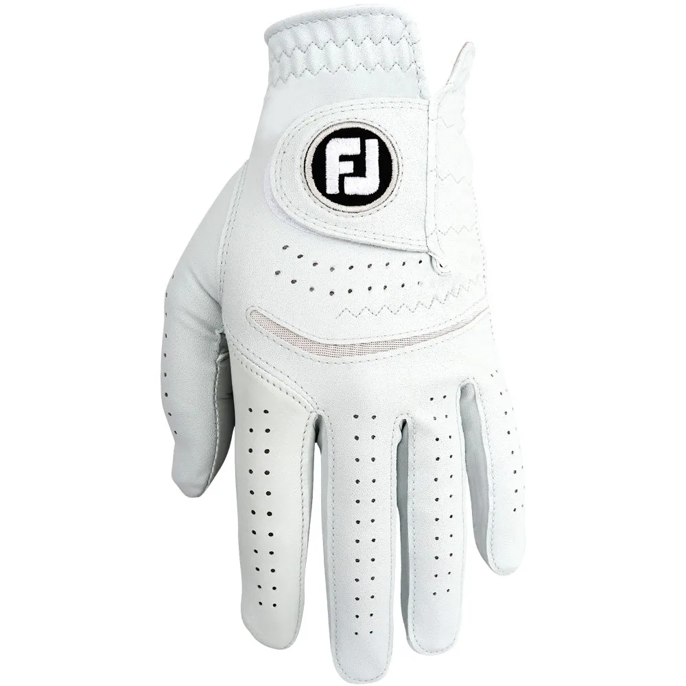 FootJoy Contour FLX Leather Glove - Pearl, Forged vs cast irons, Golf cart accessories