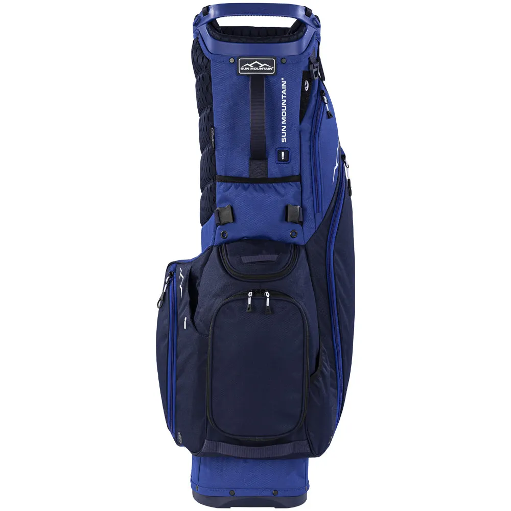 Sun Mountain Eclipse 3.5 Stand Bag - Falcon Blue/Navy, Golf elbow brace, Golf club cleaning brush