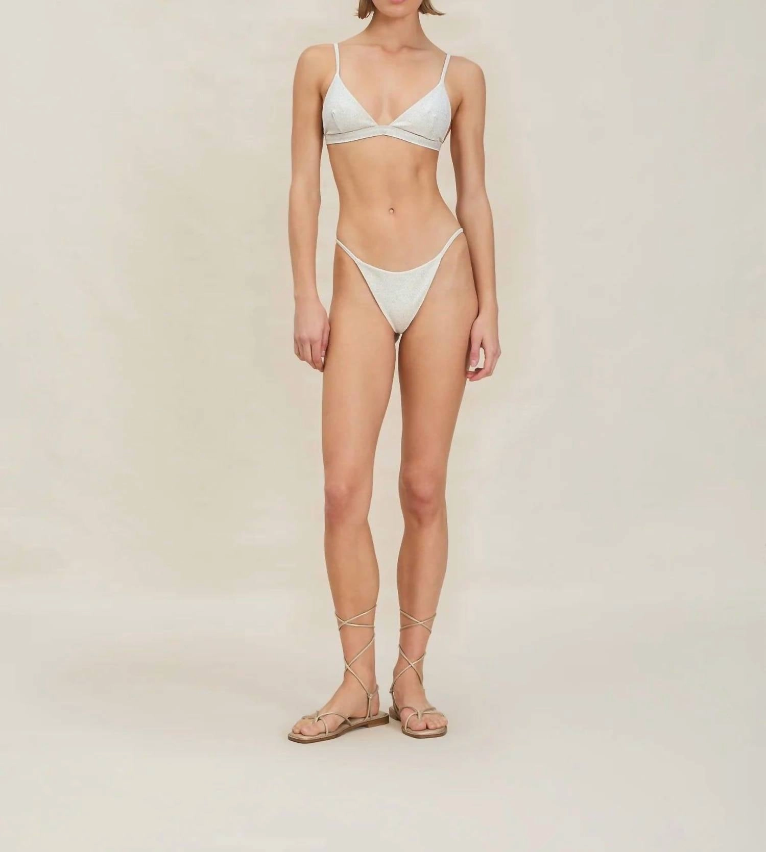 Addison Bottom In White