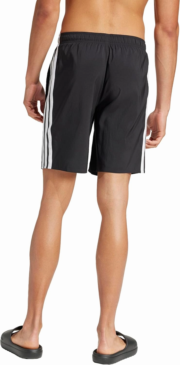 adidas Men's 3-Stripes 8-Inch Swim Shorts