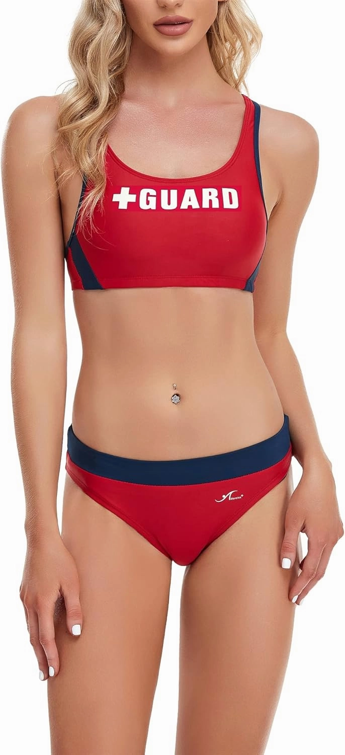 Adoretex Women's Guard Sport Bra Workout Bikini Swimsuits