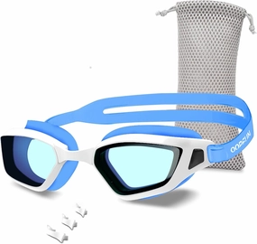 Adult Swim Goggles No Leakage Anti Fog Anti UV Swimming Goggles for Men Women Clear Vision