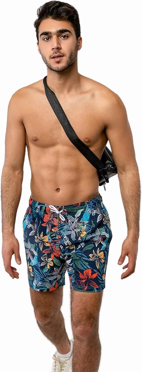 Aloha Men's Swim Trunks C 100% Polyester, Quick-Drying, Lightweight, Durable Beachwear for Pool & Surf Activities