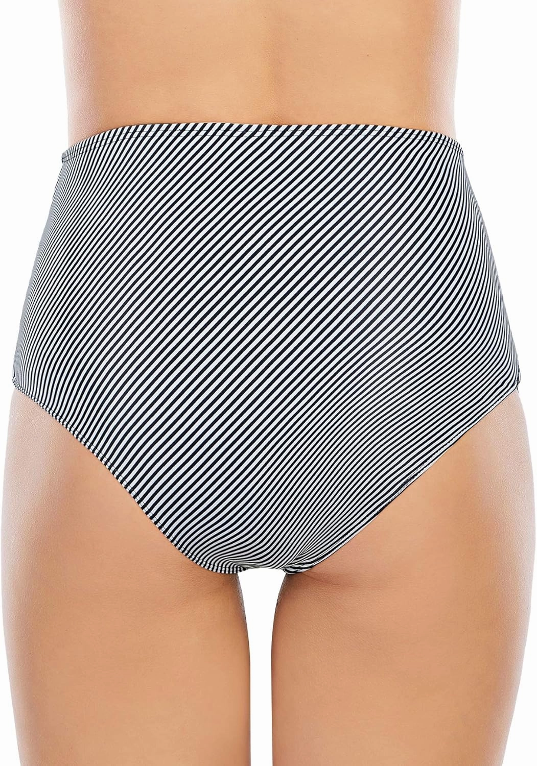 American Trends High Waisted Bikini Bottoms Ruched Tummy Control Swimsuits Bottoms Sexy Swim Bottom Bathing Suits for Women