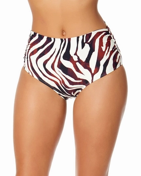Anne Cole Convertible Shirred Bottom
