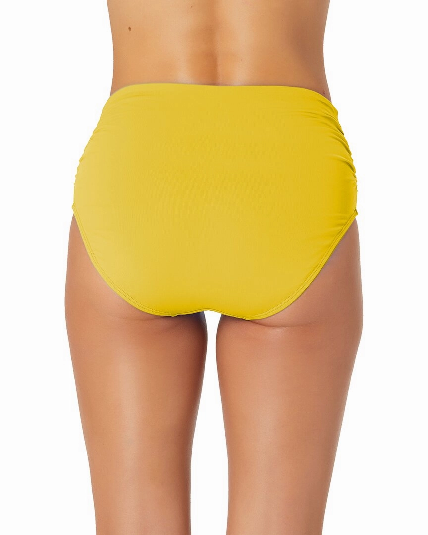 Anne Cole Hi Waist Shirred Bottom