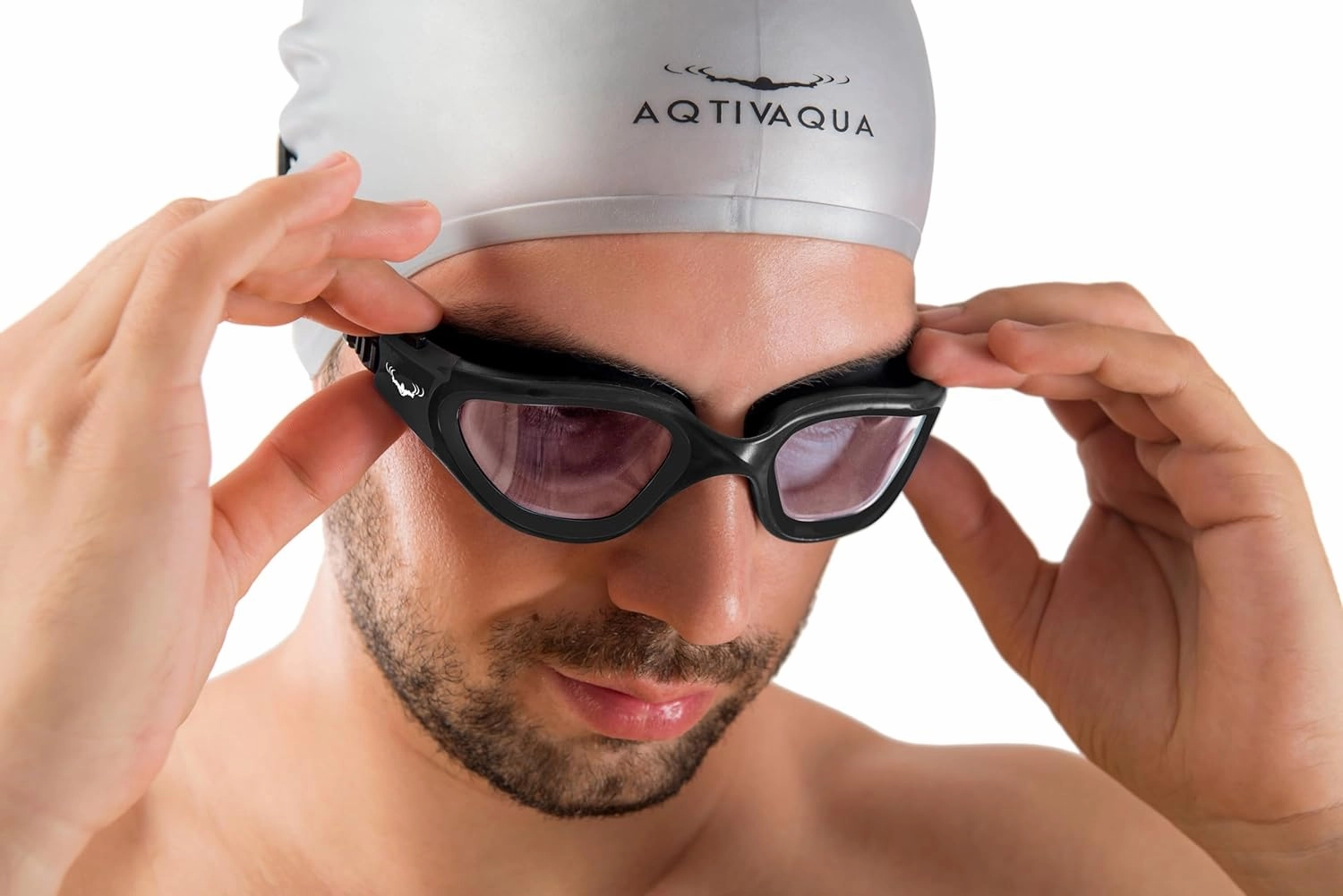 AqtivAqua Swimming Goggles, DX Wide View Swim Goggles for Adult Men Women, Anti Fog No Leaking