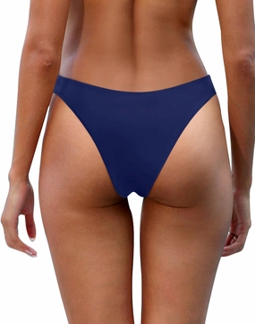 Aqua Eve Women Cheeky Bikini Bottom Brazilian High Cut Swim Bottom Low Rise Bathing Suit Bottom