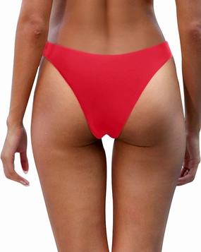 Aqua Eve Women Cheeky Bikini Bottom Brazilian High Cut Swim Bottom Low Rise Bathing Suit Bottom