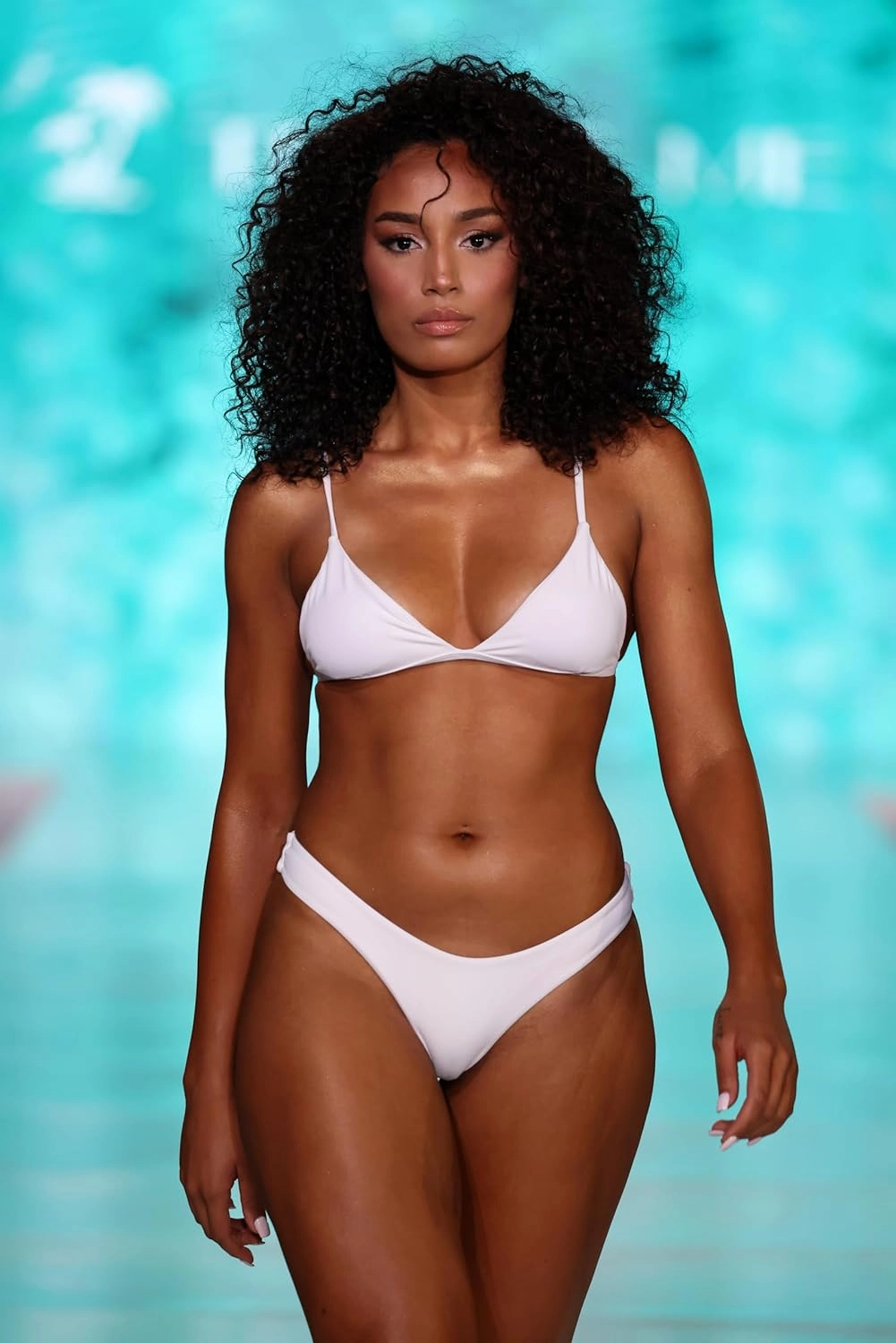 Aqua Eve Women Two Piece Bikini High Cut Swimsuit Triangle Bathing Suit Cheeky Bikini Set