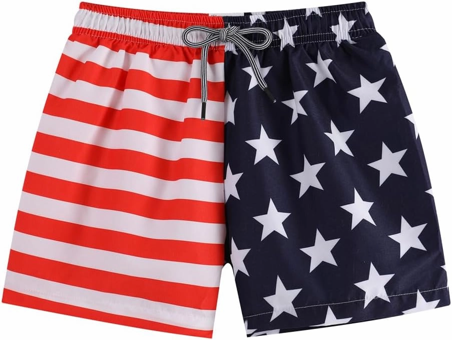 Baby Boys Swimsuit, 3-Piece Toddlers Swimsuit Trunk Long Sleeve Rashguard Swimwear and Sun Hat Set