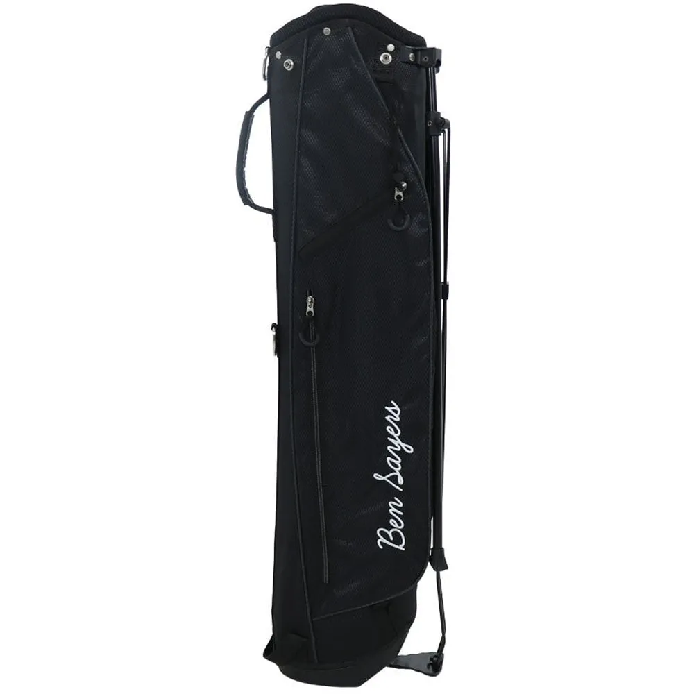 Ben Sayers LTE Pencil Stand Bag - Black/Grey, Low spin golf driver, Golf stand bag, Golf rain gloves