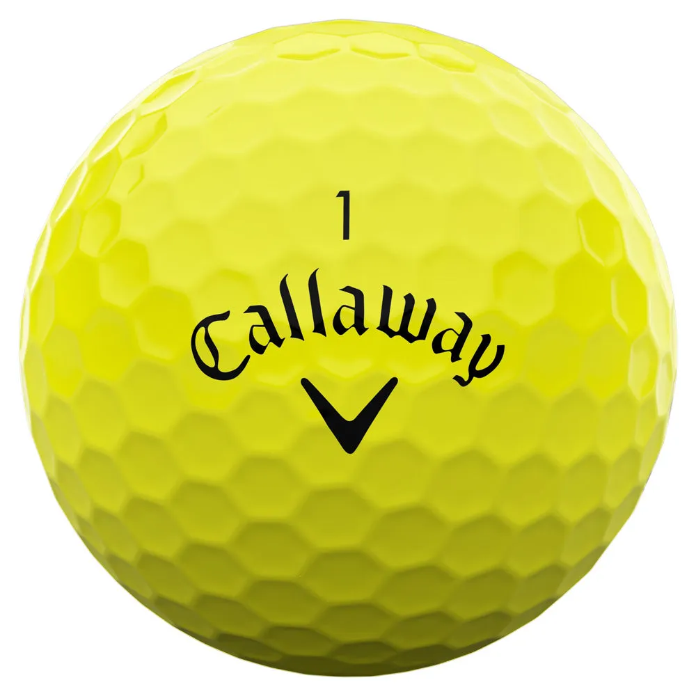 Callaway Supersoft Golf Balls - Yellow - 12 Pack, Fingerless golf gloves