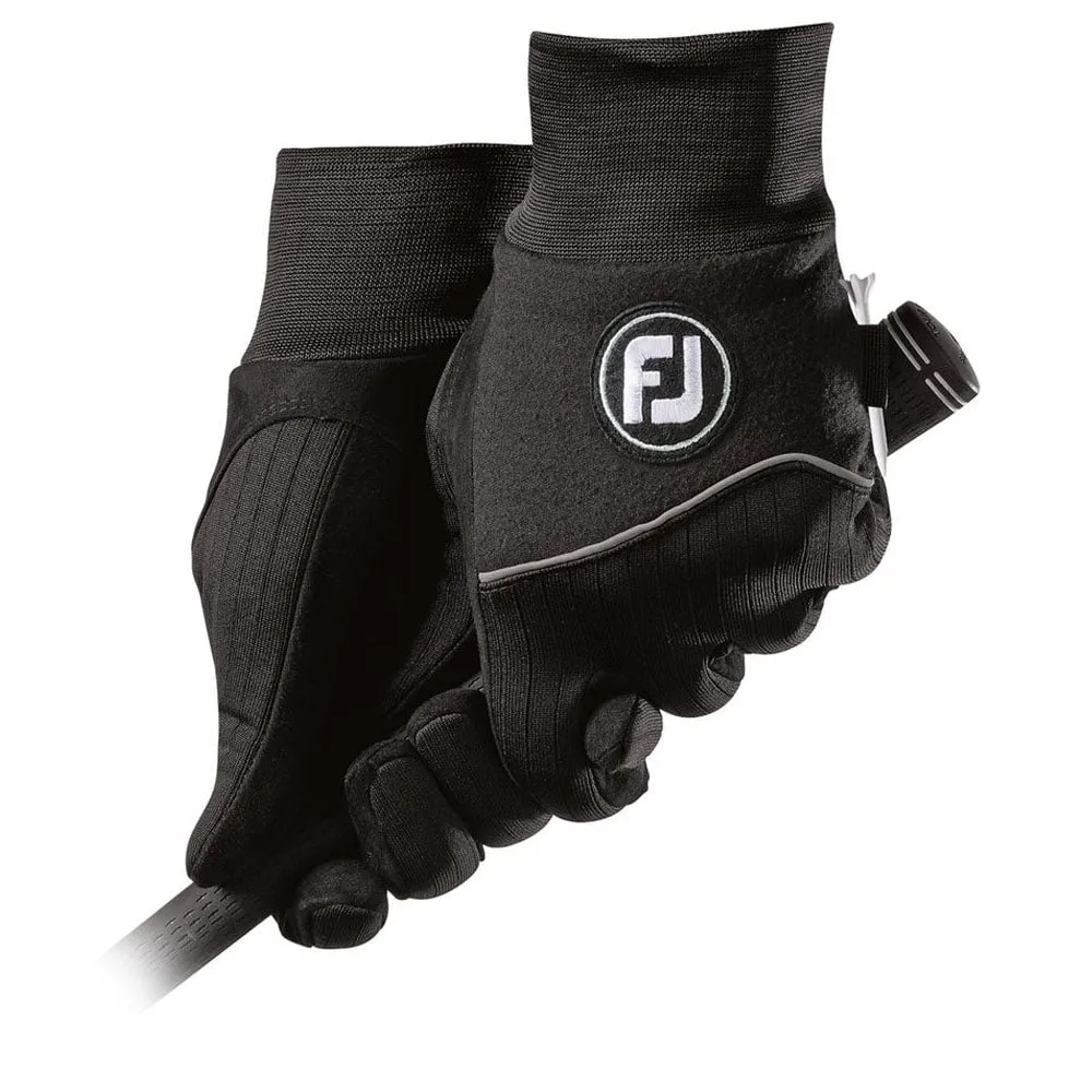 Back in Stock FootJoy WinterSof Golf Gloves (Pair) - Black Upgrade Your Gear, Golf bag cooler pocket, Men's golf polo shirts