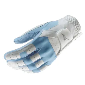 Back in Stock Mizuno Ladies Stretch Golf Gloves - White/Blue Pick of the Season, Solar powered golf cart, Recycled golf accessories, Funny golf gifts