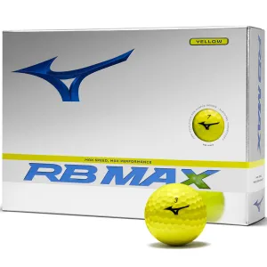 Back in Stock Mizuno RB Max Golf Balls - Yellow - 12 Pack Discover the Difference, Leather golf gloves