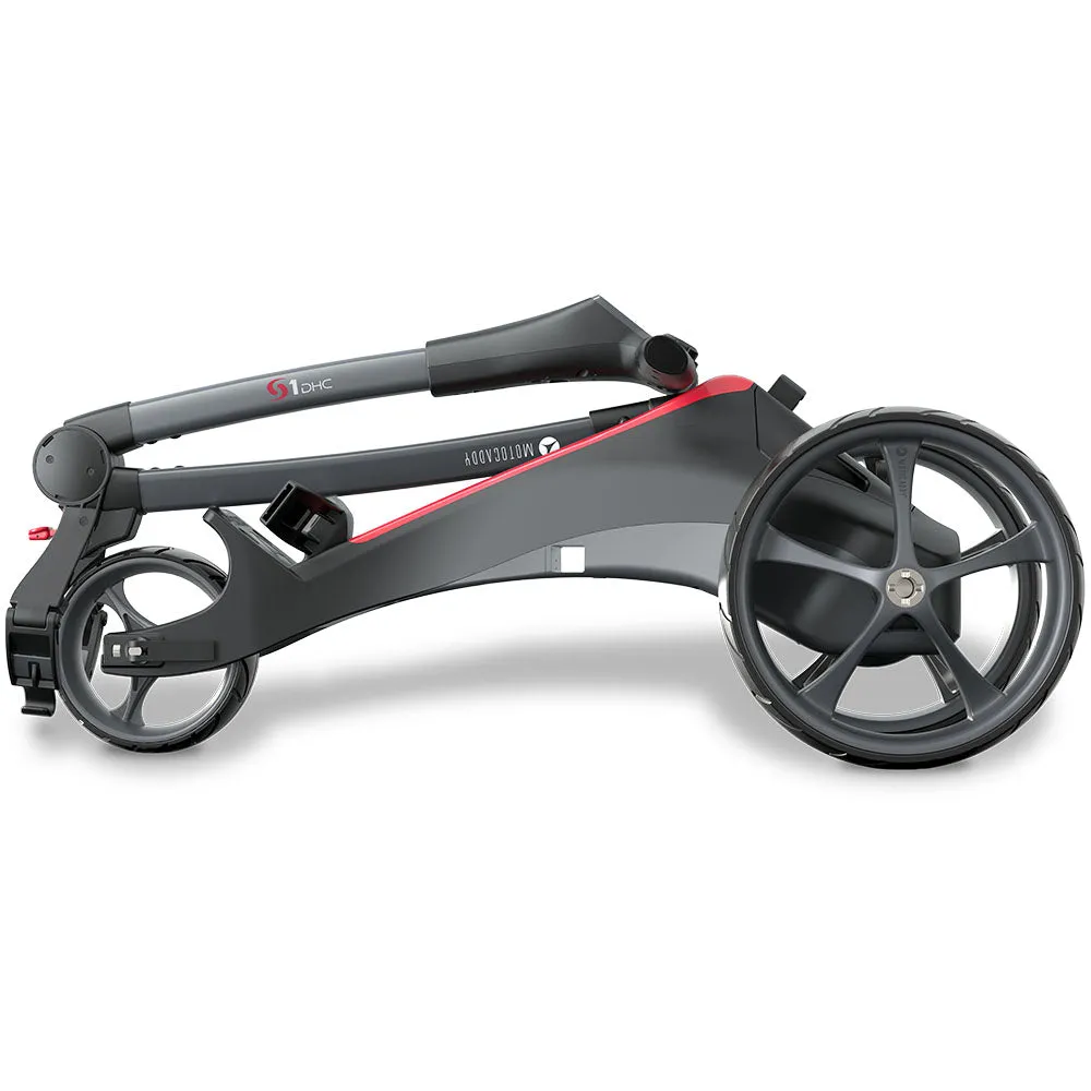 Motocaddy S1 DHC Electric Golf Trolley - Graphite - 2024, Golf alignment sticks