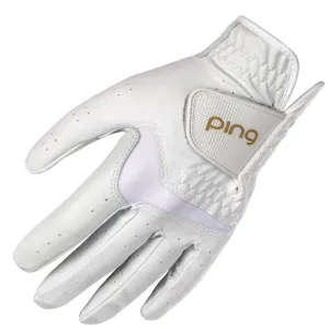 Back in Stock Ping Ladies Sport 223 Golf Glove - White/Gold Crowd Favorite, Waterproof golf bag cover, Golf resistance bands