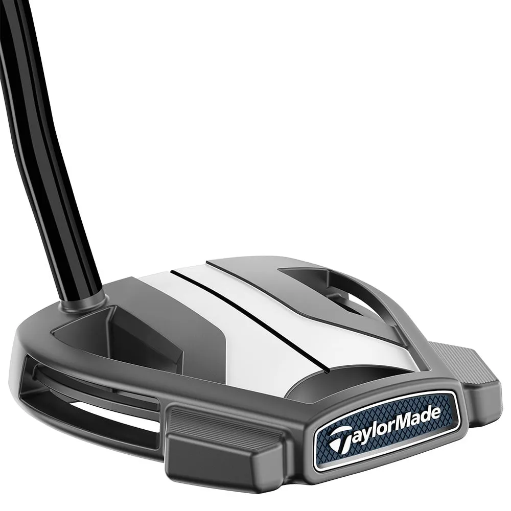 TaylorMade Spider Tour X Putter - Double Bend, FootJoy golf shoes, Backyard golf setup, Golf mat for home