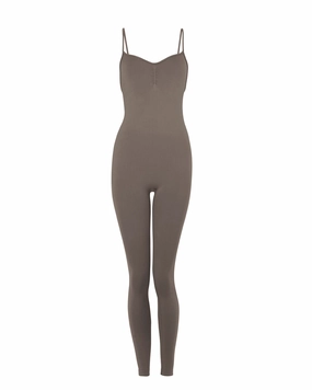 BALANCED Unitard | Muddy Grey