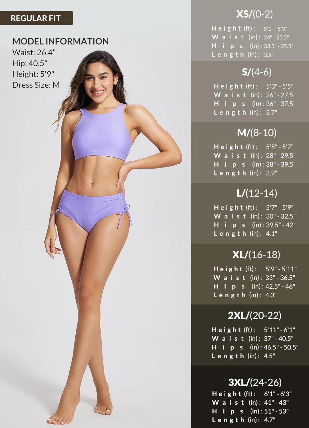 baleaf Women's Bikini Bottom Mid Waisted Adjustable Side Tie Swim Bottoms Ruched Cheeky Mid Coverage Swim Briefs