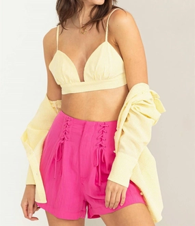 Beach Bliss Bra In Lemon