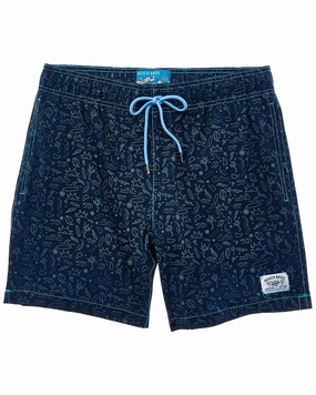 Beach Bros Beach Decal Swim Short
