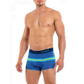 Beachside Stripes Brazilian Trunk In Barrief Reef