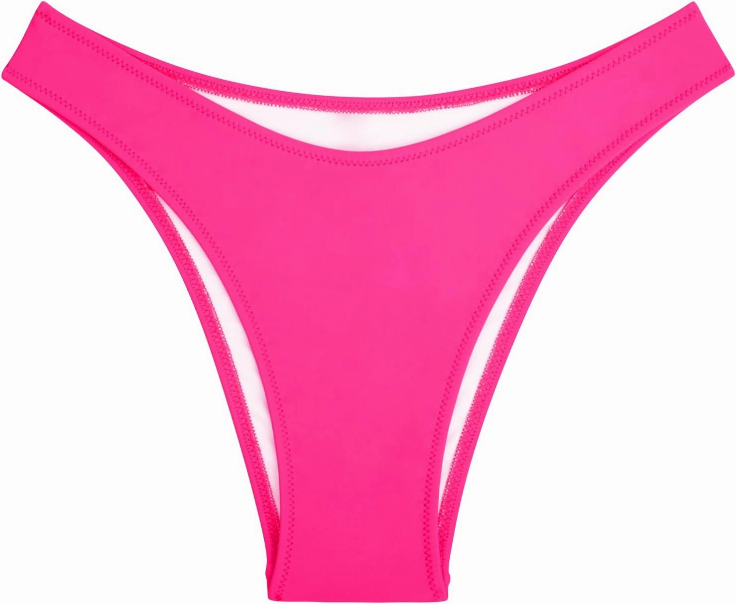 Bellecarrie Women's Cheeky Brazilian Bikini Bottoms Low Rise High Cut Swim Bottom