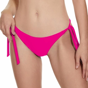 Bellecarrie Women's Tie Side Bikini Bottoms Mid Rise String Bathing Suits Bottom