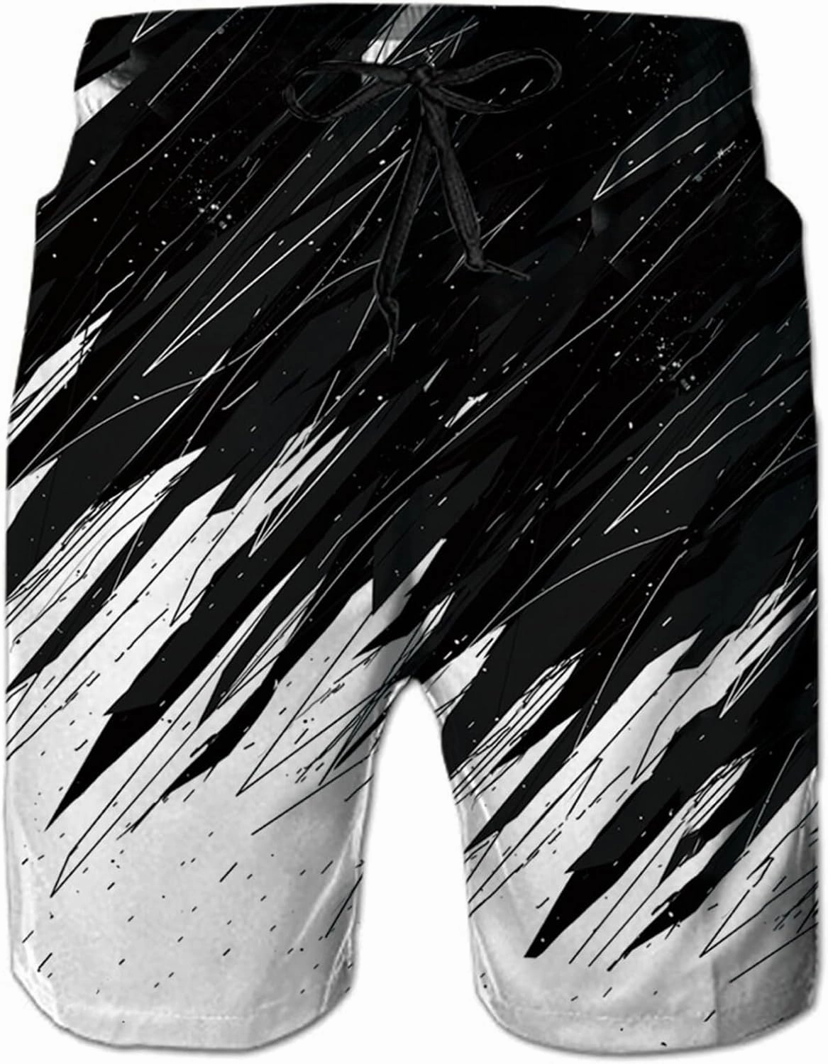 Belovecol Mens Swim Trunks Summer Cool Quick Dry Board Shorts Bathing Suit with Side Pockets Mesh Lining S-3XL