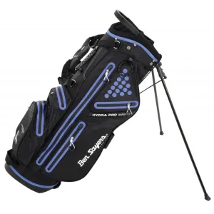 Best-Selling Ben Sayers Hydra Pro Waterproof Stand Bag - Black/Blue Shop the Hype, Golf cart bag with 14 dividers, Funny golf gifts, Eco-friendly golf tees