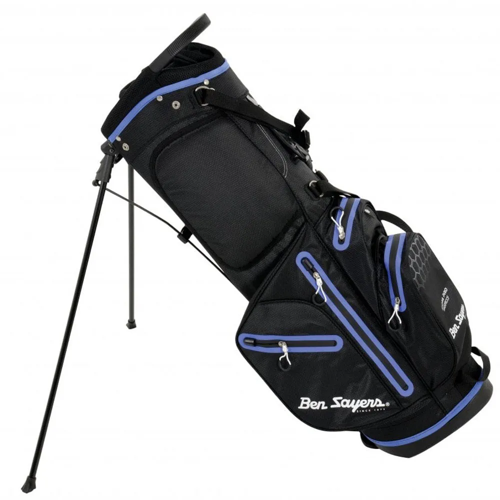 Ben Sayers Hydra Pro Waterproof Stand Bag - Black/Blue, Golf alignment sticks, Callaway Paradym irons