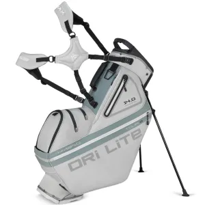 Best-Selling Big Max Dri Lite Hybrid Tour 2 Stand/Cart Bag - Silver/Grey Just for You, Lightweight golf bag