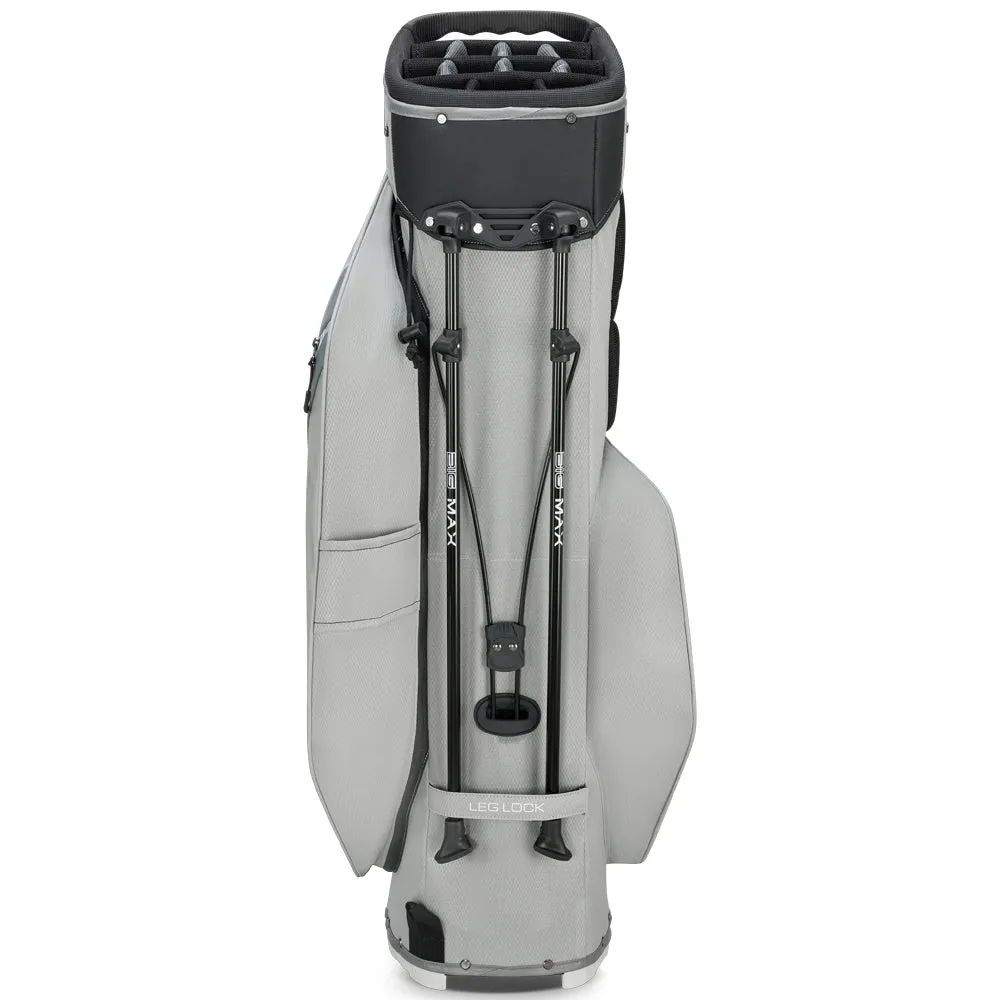 Big Max Dri Lite Hybrid Tour 2 Stand/Cart Bag - Silver/Grey, Golf alignment sticks, Fingerless golf gloves, Bluetooth golf speaker